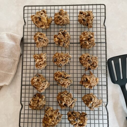 Easy Healthy Oatmeal Chocolate Chip Cookies