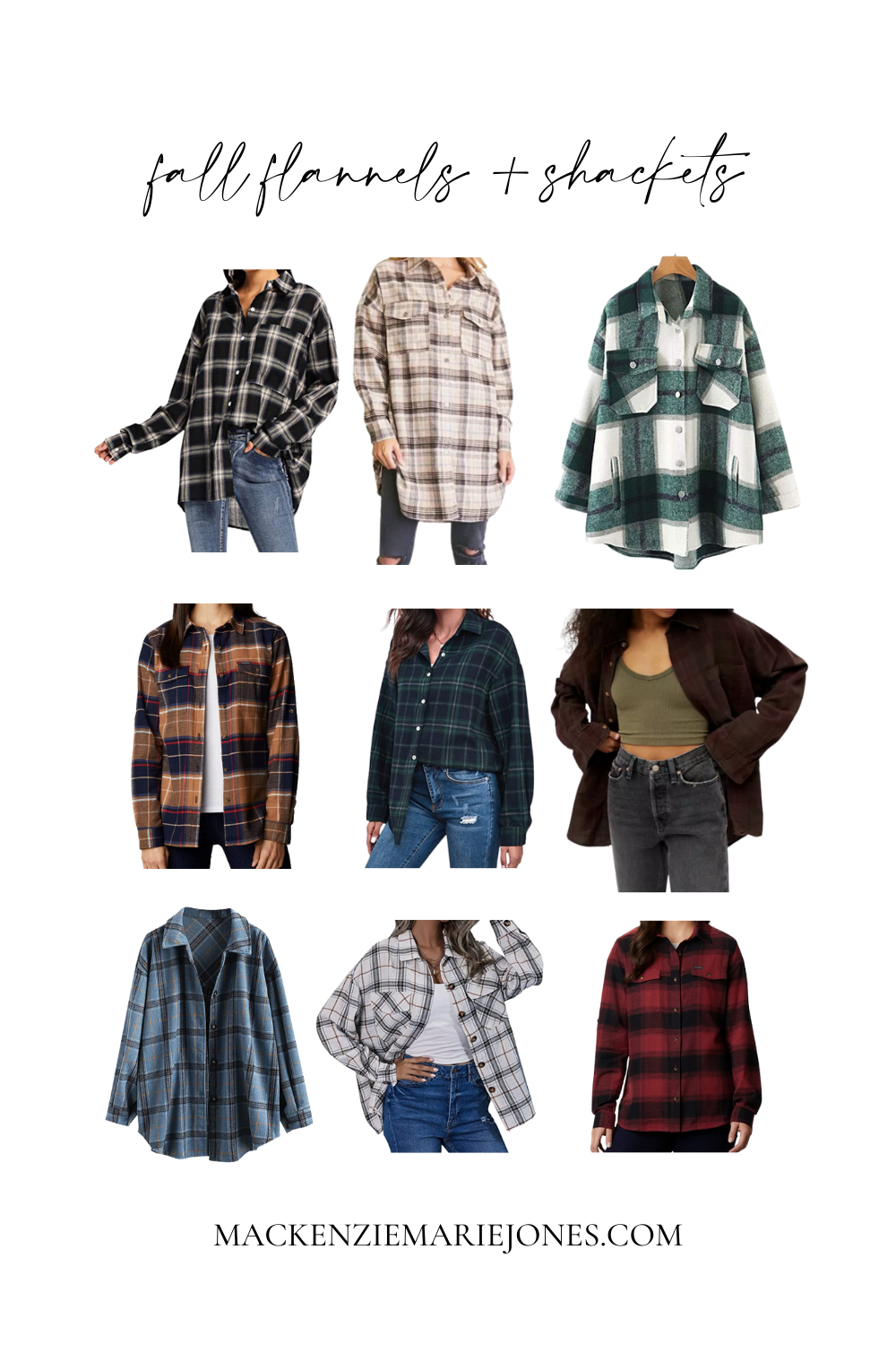 Fall Flannels and Shackets for 2021