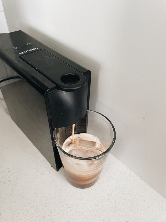 Nespresso iced latte at home