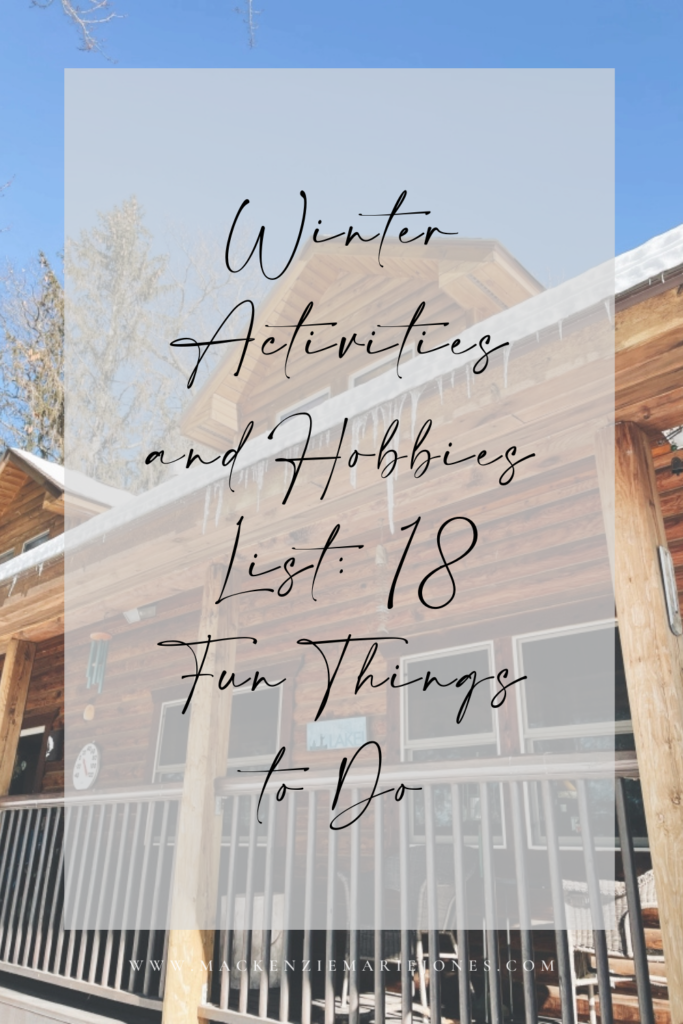 18 Fun Things to Do This Winter